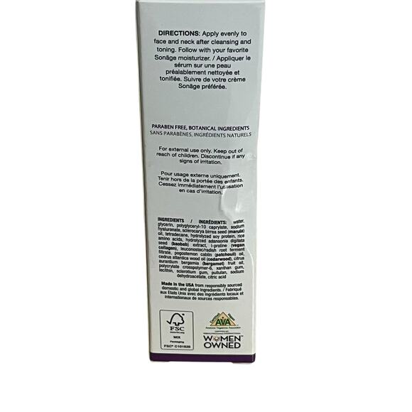 Sonage Collagen Boosting Serum Plumps Smooths Vegan Face - Picture 4 of 5